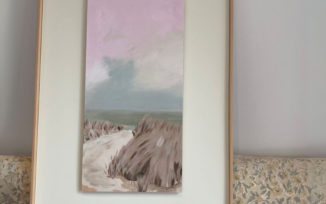 Cuadros de arte abstracto para decoración de Mónica Vecino